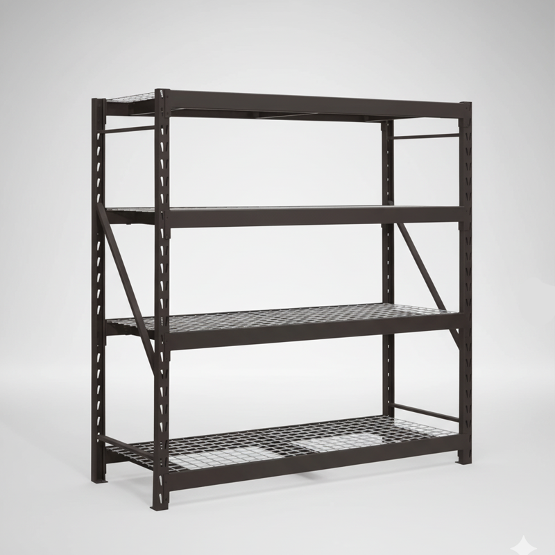 Gorilla Rack Industrial Shelving, 77� x 24� x 72"