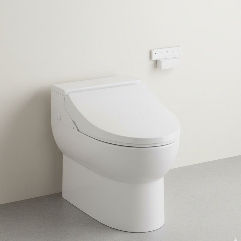 TOTO Washlet Elongated Bidet Seat with SoftClose Lid