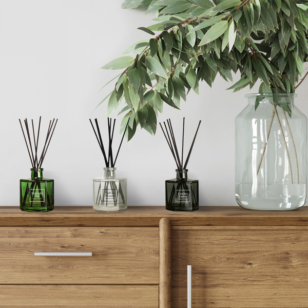 Bellevue Geo Reed Diffuser Set 6oz, 3-pack